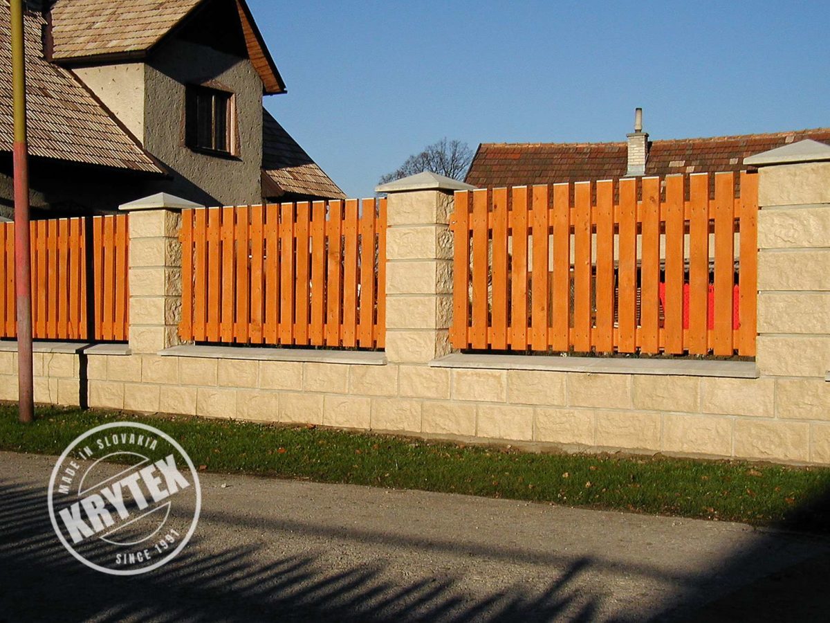 Realistický povrch štiepaného kameňa v kalibrovanom prevedení